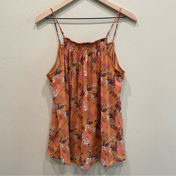 NWT Daytrip Floral Print Chiffon Tank Top - Size: XS - Picture 6 of 11
